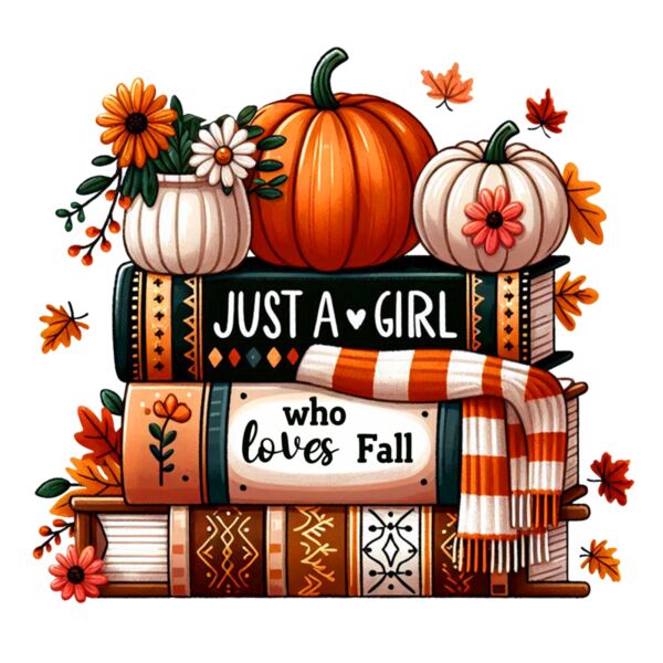 Just A Girl Loves Fall Books Thumbnail
