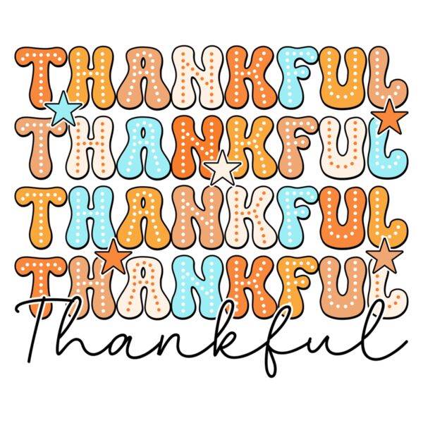 Thankful Retro Stars Thumbnail